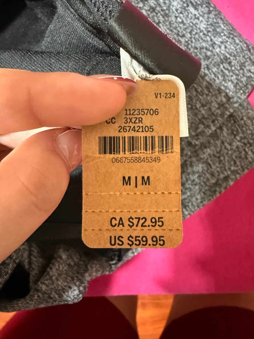 Victoria's Secret Heather Gray Active Top